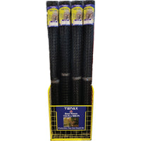 Tenax 7.5 ft. H x 100 ft. L Polypropylene Deer Fence Black
