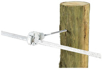 Ring Insulator 6-In. Extender for Wood Posts, White, 10-Pk.