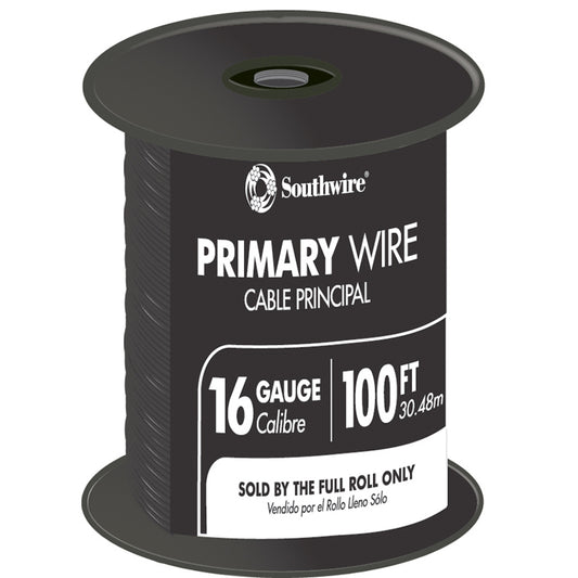 Coleman Cable  100 ft. Stranded  16 Ga. Primary Wire