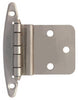 Satin Nickel Inset Hinges Without Spring, 10-Pk.