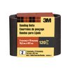 3M  18 inch in. L x 3 in. W Aluminum Oxide  Sanding Belt  120 Grit Fine  2 pc.