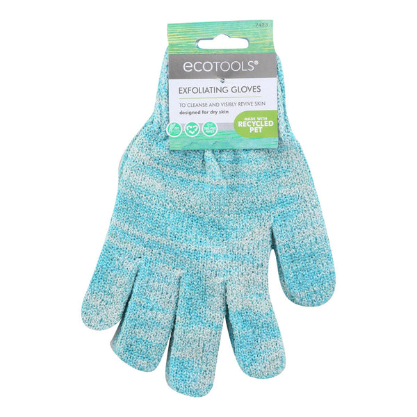 Eco Tool Recycled Bath & Shower Gloves - Case of 6 - 1 PAIR (Pack of 6)