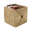 Honey-Can-Do 11-1/2 in. L X 10-5/8 in. W X 10-5/8 in. H Brown Storage Basket