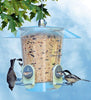 Perky-Pet Wild Bird 2.25 lb Plastic Metro 2-in-1 Bird Feeder 4 ports