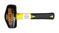 Seymour  Structron  4 lb. Metal  Drilling Hammer  10.5 in. Fiberglass Handle