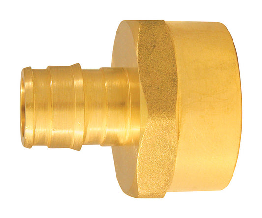 Apollo Expansion PEX / Pex A 1/2 in. Expansion PEX in to X 3/4 in. D FPT Brass Female Adapter