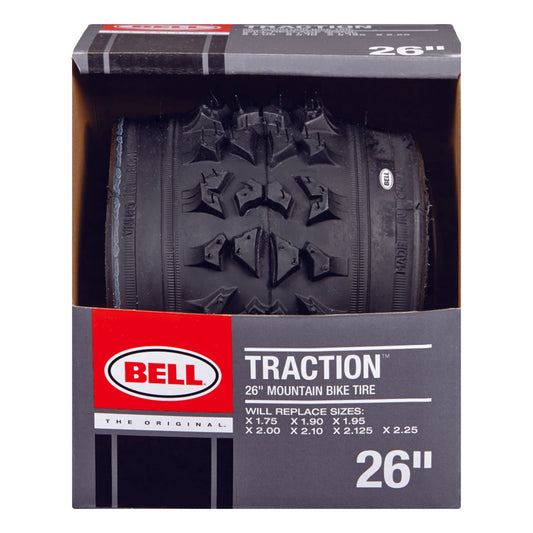 Bell Sports  Traction  26 in. Rubber  Bicycle Tire  1 pk