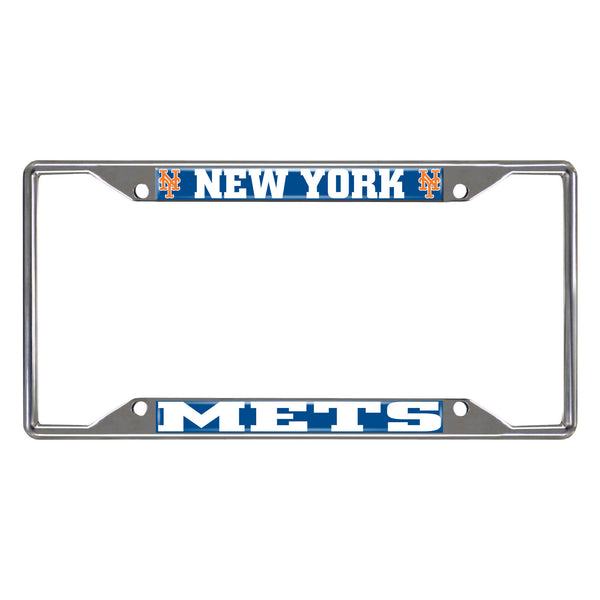 MLB - New York Mets Metal License Plate Frame