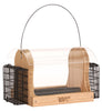 Nature's Way Cardinal 4 qt Bamboo Suet Cage 2 ports