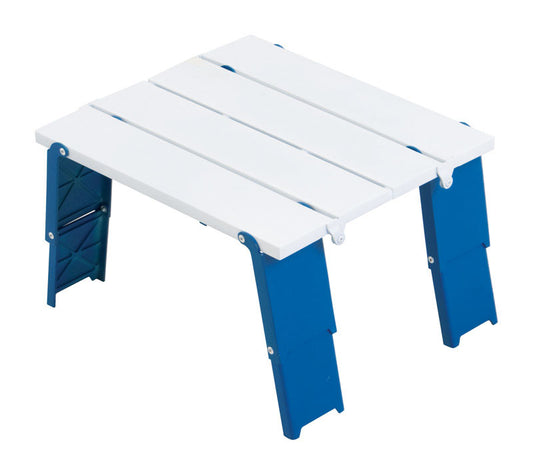 Rio Brands  Rectangular  White  Plastic  Folding Table