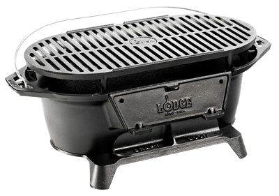 Lodge 12 in. Charcoal Grill Black