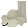 SuperSliders Tan Assorted in. Adhesive Felt Chair Glide Set 16 pk