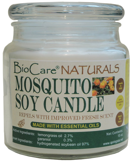 Bio Care Naturals 70011 15 Oz Mosquito Soy Candle (Pack of 12)