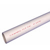 Charlotte Pipe Schedule 40 PVC DWV Pipe 1/2 in. Dia. x 10 ft. L Plain End 600 psi (Pack of 10)