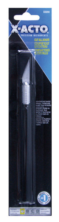 X-Acto  8-3/4 in. Cut All  Knife  Black  1 pk