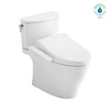 TOTO® WASHLET®+ Nexus® 1G® Two-Piece Elongated 1.0 GPF Toilet with C2 Bidet Seat, Cotton White - MW4423074CUFG#01