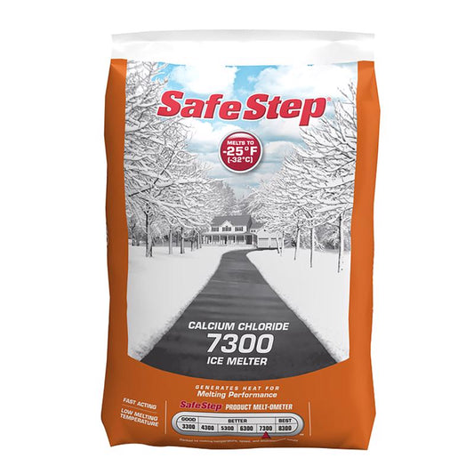 Safe Step Environmentally Friendly Calcium Chloride Ice Melt Pellet 50 lbs.
