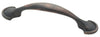 Bronze Half Round Foot Cabinet Pulls, 3-In., 10-Pk.