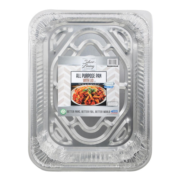 Durable Foil - Alum Pan All Prps Lid - Case of 12 - 1 CT (Pack of 12)