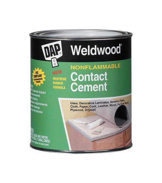 Dap 25330 1 Pint Natural Weldwood® Nonflammable Contact Cement