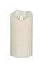Gerson  Ivory  No Scent Scent LED  Candle  6 in. H x 3 in. Dia.