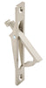 Prime-Line 5/8 in. L Satin Nickel Silver Steel Pocket Door Flush Pull