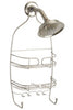 iDesign Neo 20.6 in. H X 4.2 in. W X 10.1 in. L Satin Silver Shower Caddy