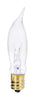 Westinghouse 7.5 W CA5 Decorative Incandescent Bulb E12 (Candelabra) Warm White 3 pk