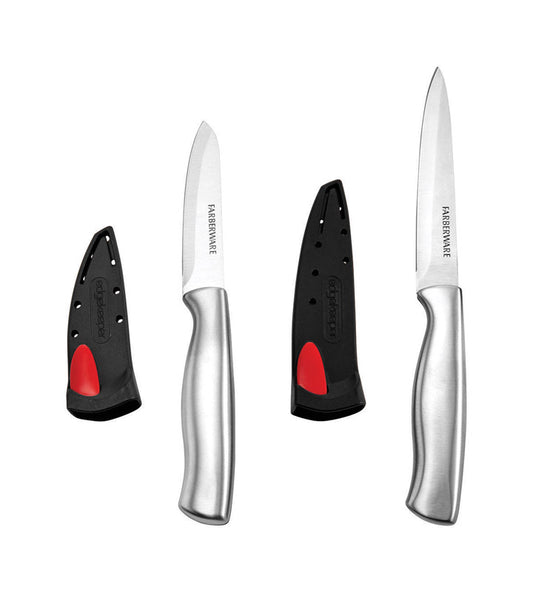 Farberware Edgekeeper Stainless Steel Knife Set 4 pc