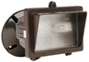 Woods Oil Rubbed Bronze Hardwired 150 W Halogen Floodlight 1 pk