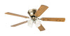 Westinghouse Contempra IV Antique Brass Brown 4410 CFM 59W 5-Blade Indoor Ceiling Fan 52 W in.