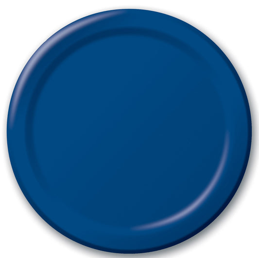 Creative Converting 471137B 8.75 Navy Dinner Plates 24 Count