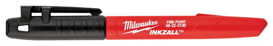 Milwaukee INKZALL Black Fine Tip Jobsite Marker (Pack of 36)