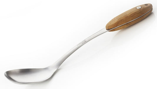 Natural Home Products Wp2 Stainless Steel & Bamboo Solid Spoon