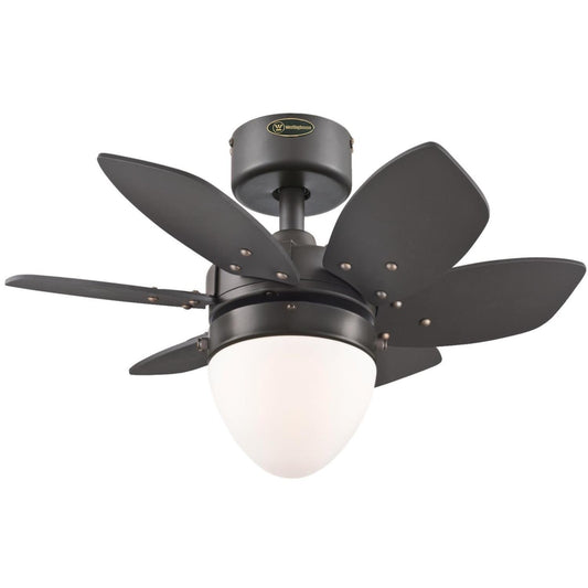 Westinghouse Origami 24 in.   Espresso Brown LED Indoor Ceiling Fan