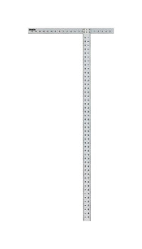Irwin  48 in. L x 4 in. H Aluminum  Drywall Square  Gray