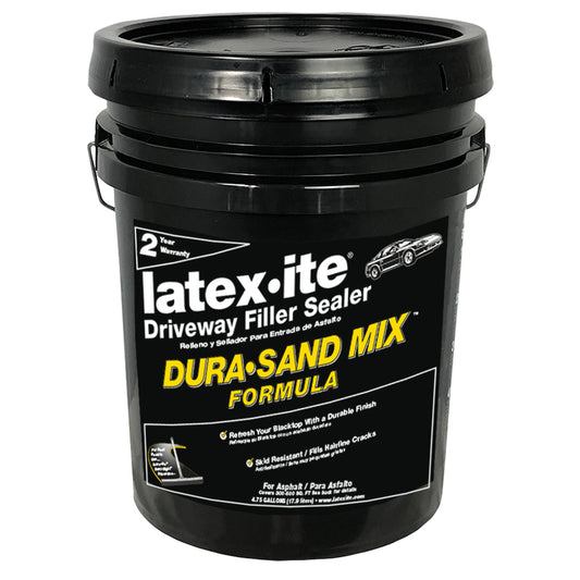 Latex-Ite  Black  Asphalt  Driveway Sealer  4.75 gal.