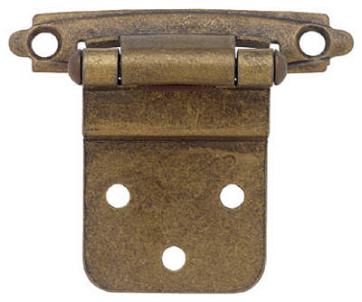 Antique Brass 2 x 3/4-In. Hinges, 2-Pk.
