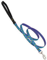 Lupine Collars & Leads 73238 1/2" X 4' Sea Glass Design Dog Lead