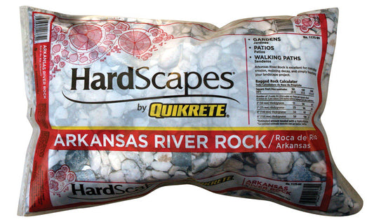 Quikrete Arkansas River Rock 0.5 Cu. Ft.