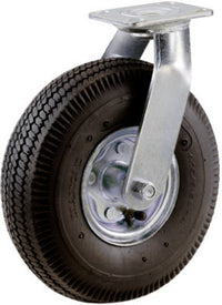Swivel Caster, Pneumatic Wheel, 8-In.