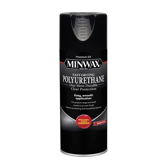Minwax Gloss Clear Fast-Drying Polyurethane 11.5 oz. (Pack of 6)