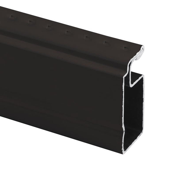 Marco para mampara de aluminio de bronce rústico de 1 pulg. de ancho x 12,2 pulg. de largo, paquete de 1 (paquete de 36)