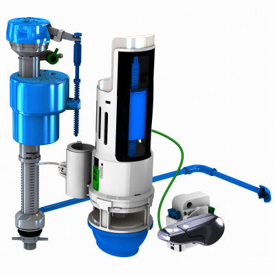 Danco  Hydroclean  Dual Flush Converter  Blue  Plastic