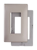 Pass & Seymour Radiant Silver 1 gang Plastic GFCI/Rocker Wall Plate 1 pk