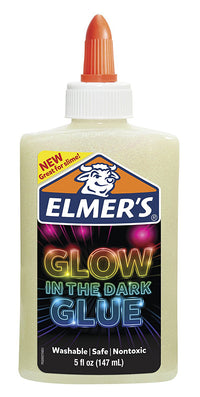 Elmer'S 2022928 5 Oz Natural Color Glow-In-The-Dark Liquid Glue