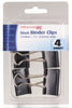 Officemate International 31086 5/8" Medium Black Binder Clips