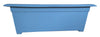 Bloem Dayton Ocean Blue Resin UV-Resistant Deck Planter 9.5 H x 27 W x 11.75 D in.