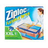 Ziploc Flexible 7.5 in. H x 6 in. W x 1.8 in. D Storage Tote (Pack of 3)