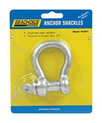 Seachoice  Galvanized  Steel  11.5 in. L x 1/2 in. W Shackle  1 pk